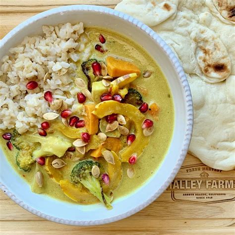 Roasted Vegetable Yellow Curry - Talley Farms Box