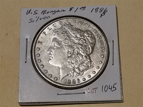 1886 Morgan Silver Dollar - Schmalz Auctions