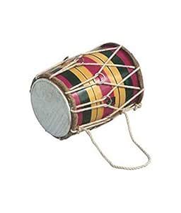 Sai Musical Baby Dholak Wooden. : Amazon.in: Musical Instruments