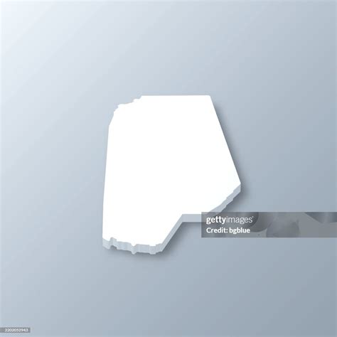Vance County North Carolina 3d Map On Gray Background High-Res Vector ...