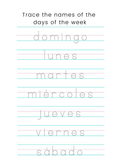 The Spanish Days of the Week (+ Free PDF) - Spanish with Tati