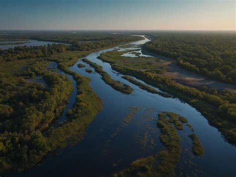 River delta_3 | Premium Photo
