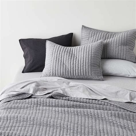Jersey Bedding: Super Soft Jersey Bedding | Crate & Barrel