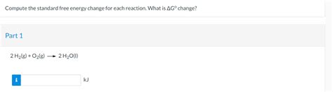 Image result for Free Energy Change for Reaction of H2O2 Pro