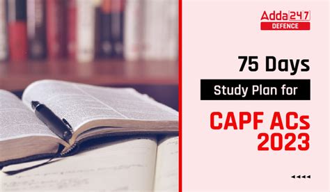 CAPF AC 2023 90 Days Study Plan: Day 87