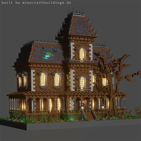 Image result for Minecraft Creepy House Tutorial