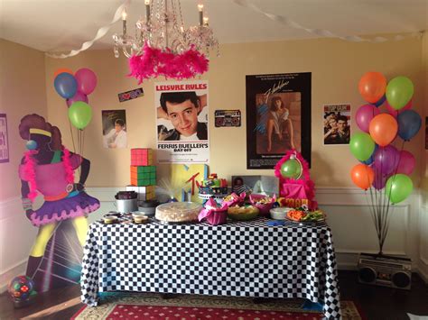 80'S Theme Party Decorations Diy