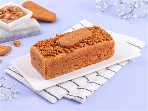 Gooey Biscoff Teacake – Designer Cakes | JusBaked | Mumbai