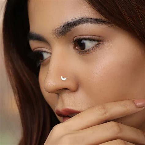 925 Sterling Silver Oxidised New Designs Nose Pins For Women And Girls ...
