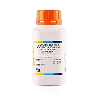 TM MEDIA - MANNITOL EGG YOLK POLYMYXIN AGAR (ISO 7932:2004, ISO 21871: ...