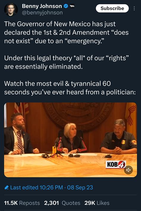 A "Health Emergency" has been Declared by New Mexico Gov. Michelle ...