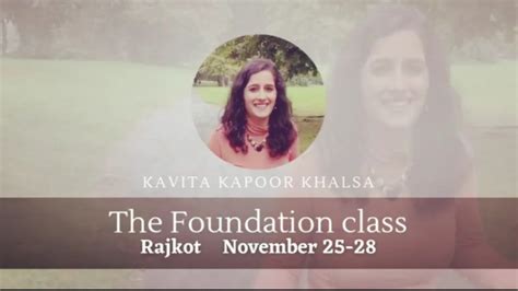 The Foundation class • Access Consciousness® class, Rajkot, 25 November ...