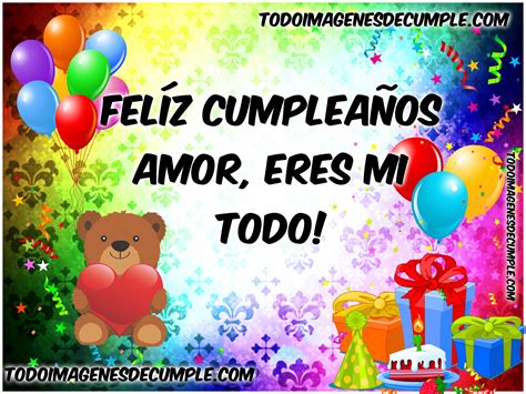 imagenes de feliz cumpleaños amor Archives - Imágenes de Cumpleaños