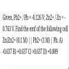 ∆G for the following cell, Zn |Zn2+||Pb²+| Pb is(Given: Epp²+/Pb = -0. ...