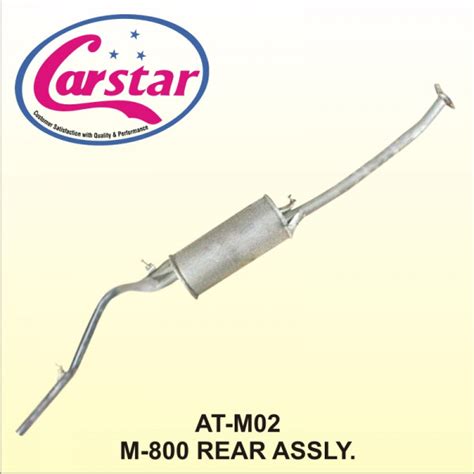 Carstar Silencer Assembly Maruti 800 Rear (Gi) for Maruti Suzuki 800 ...