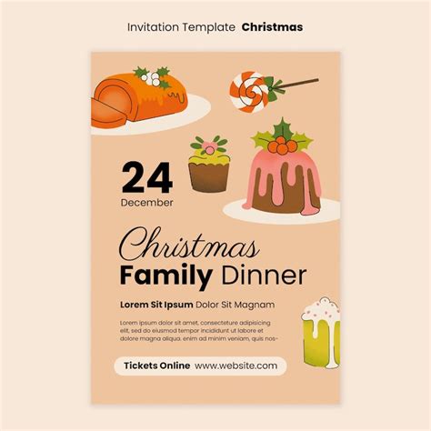 Christmas cake poster Images - Free Download on Freepik