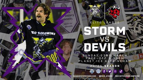 Manchester Storm v Cardiff Devils , Planet Ice, Altrincham, 23 March ...
