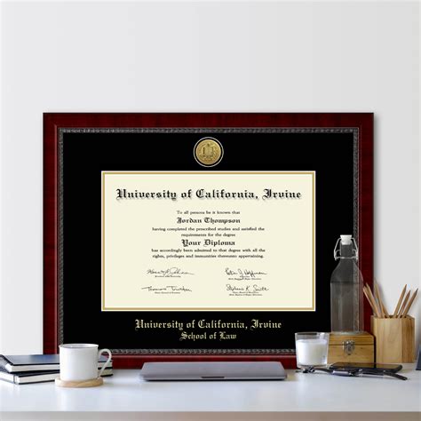 University of California Irvine Gold Engraved Medallion Diploma Frame in Sutton - Item #293747 ...