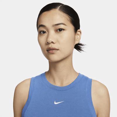 Nike Sportswear Essentials Women's Ribbed Cropped Tank Top. Nike IN