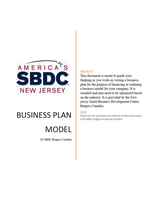 Business Plan Template for Students 的图像结果