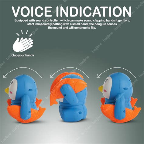 Shop Now Tumbling Penguin Musical Toy Crawling Toy for Babies ...