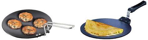 Buy Hawkins - Q28 Futura Non-Stick Dosa Tava, 28 cm, Black & Futura ...