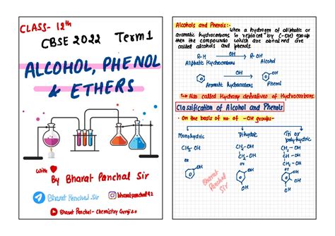 Alcohol phenol ether - ncert que solution - Alcohols, Phenols and ...