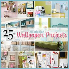 25+ Wonderful Wallpaper Projects - The Cottage Market