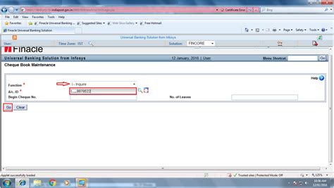 How to find whether a Cheque Book is issued to an Account