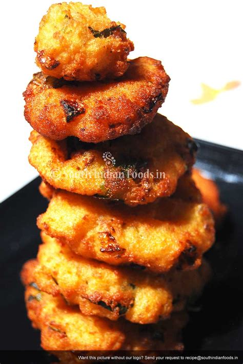 Paruppu Vadai, Lentil Fritters