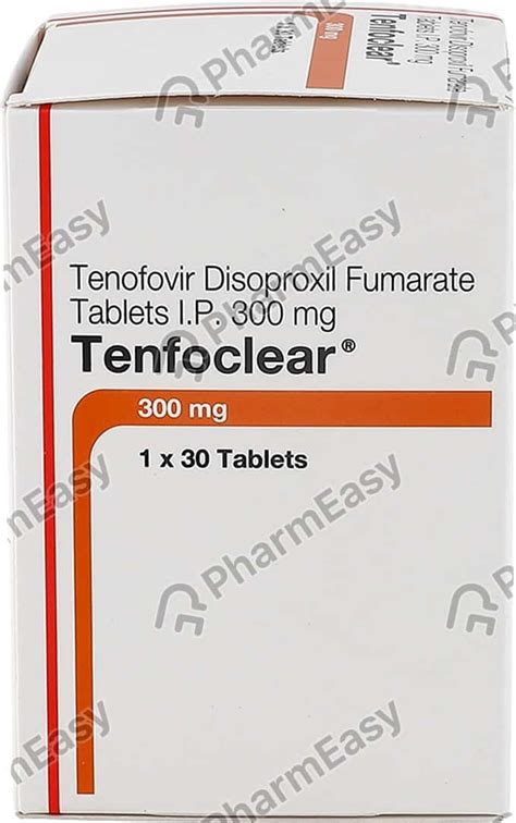Tenfoclear 300 MG Tablet (30): Uses, Side Effects, Price & Dosage ...