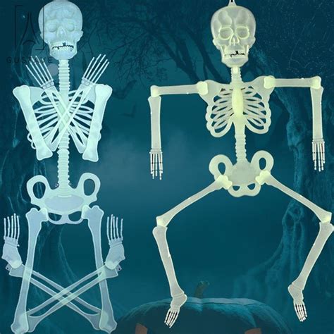 Buy Gustave 2-Pack 5FT Poseable Human Skeleton Halloween Decoration ...