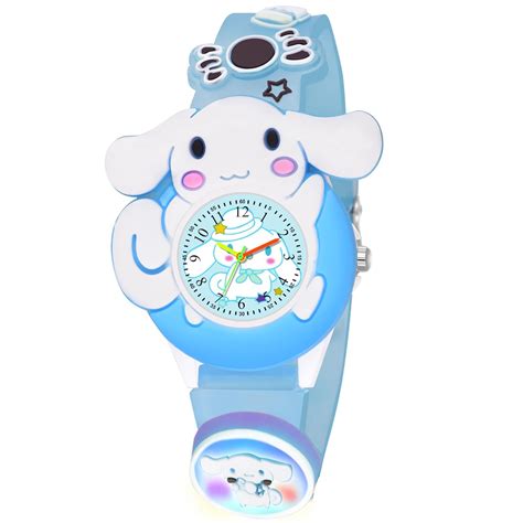 Shocknshop LED Kids Children Analog Cute Cartoon Multi Color Lights ...