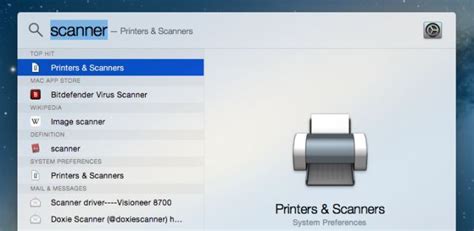Image result for Setup Scanner Mac