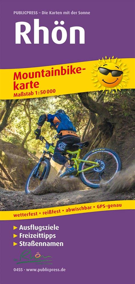 Buy Rhoen, mountain bike map 1:50,000 Book Online at Low Prices in ...