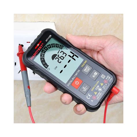 Професионален мултиметър с голям 2.88" дисплей Habotest HT112B