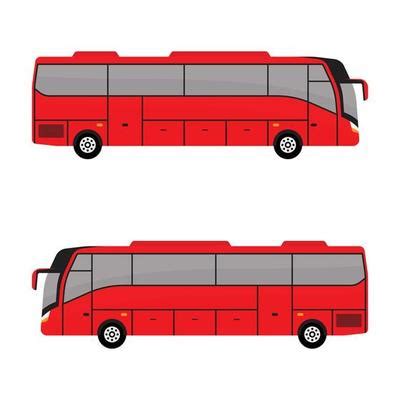 Image result for Bus Vector Art Side View