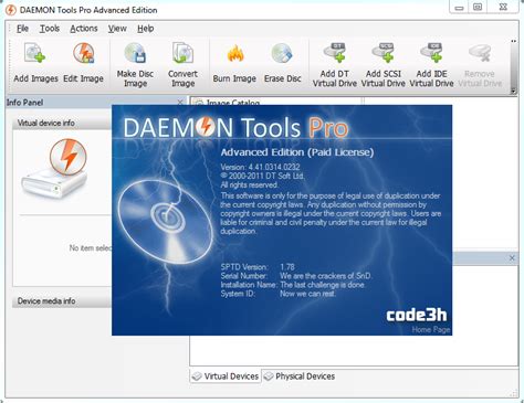 Daemon Tools PRO Advanced 4.41.0315.0262 Final + Patch | free-softwares ...