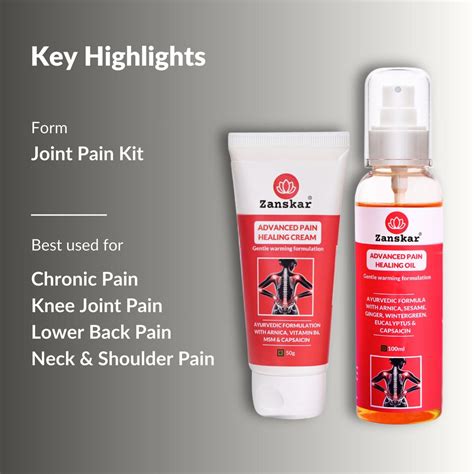 Zanskar Joint Pain Kit | Complete Relief from All Joint Pains