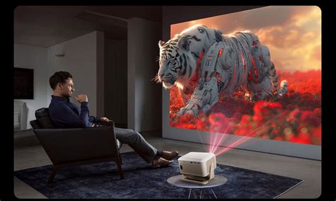 Crossbeats Lumex Cine Smart Home Projector 4k Ultra HD for Room|Office