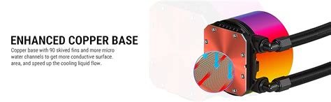 Ant Esports ICE Chroma 240 ARGB 240mm ARGB Liquid Cooler/AIO with CPU ...