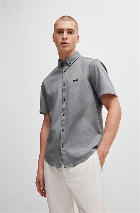HUGO BOSS Short-sleeved Shirts – Elaborate designs | Men
