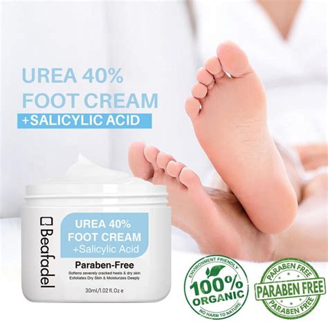 Buy Foot Care Urea Cream 40% Foot Scrub Salicylic Acid Exfoliates Dead ...
