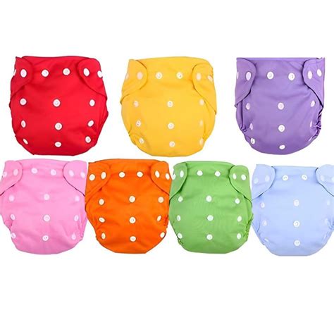 Buy "Eco-Friendly 5-Pack: Premium Washable Cloth Diapers (Inserts Not ...