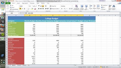 Image result for How to Set Up a Spreadsheet Tutorial