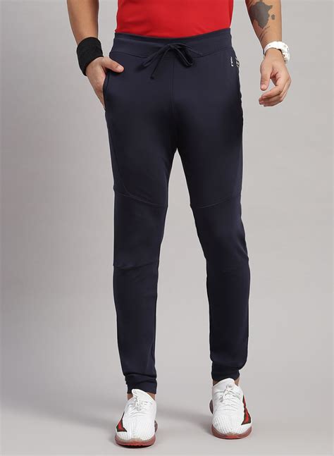 Buy Men Navy Blue Regular Fit Jogger Online in India - Rock.it