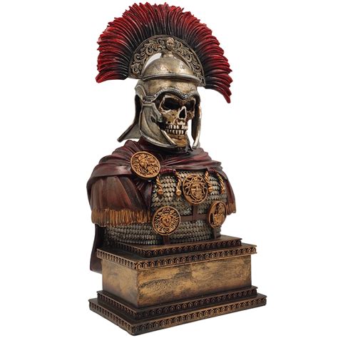 Looyar Roman Empire Legion Undead Centurion Soldier Resin Sculpture For House | Desertcart ...