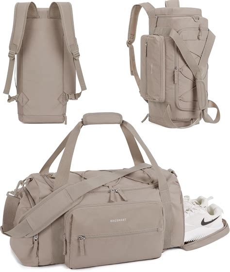 Amazon.com | BAGSMART 4-IN-1 Gym Bag for Women Men, TSA Lightweight ...