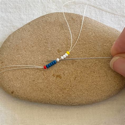 Image result for Beaded Flower String Tutorial