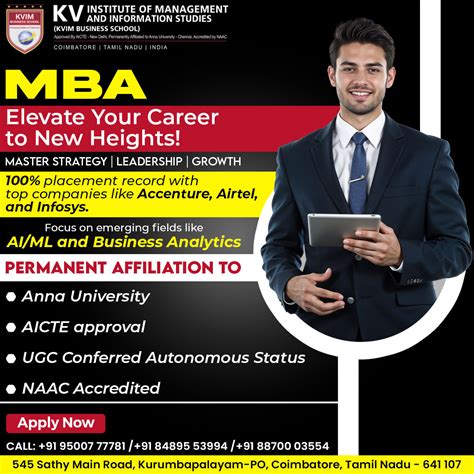 Top B School in Coimbatore | Best MBA College Coimbatore